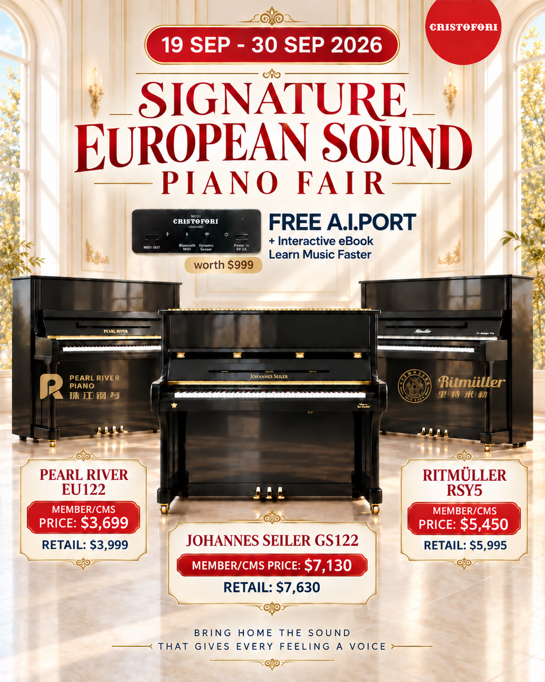 Signature European Sound Piano Fair