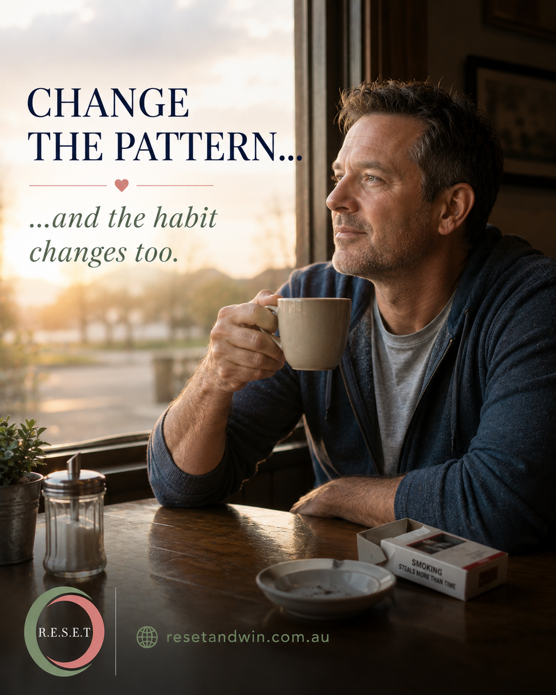 Change the pattern and the habit changes too — The RESET Blueprint