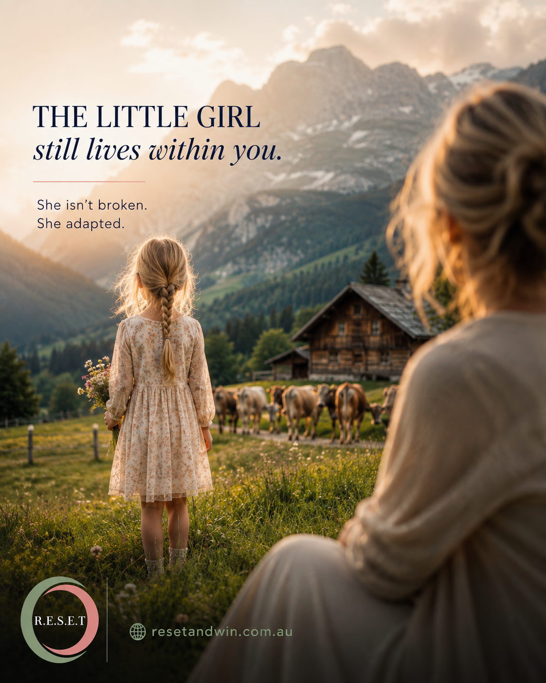 The Little Girl Still Lives Within You. She Isn’t Broken. She Adapted.