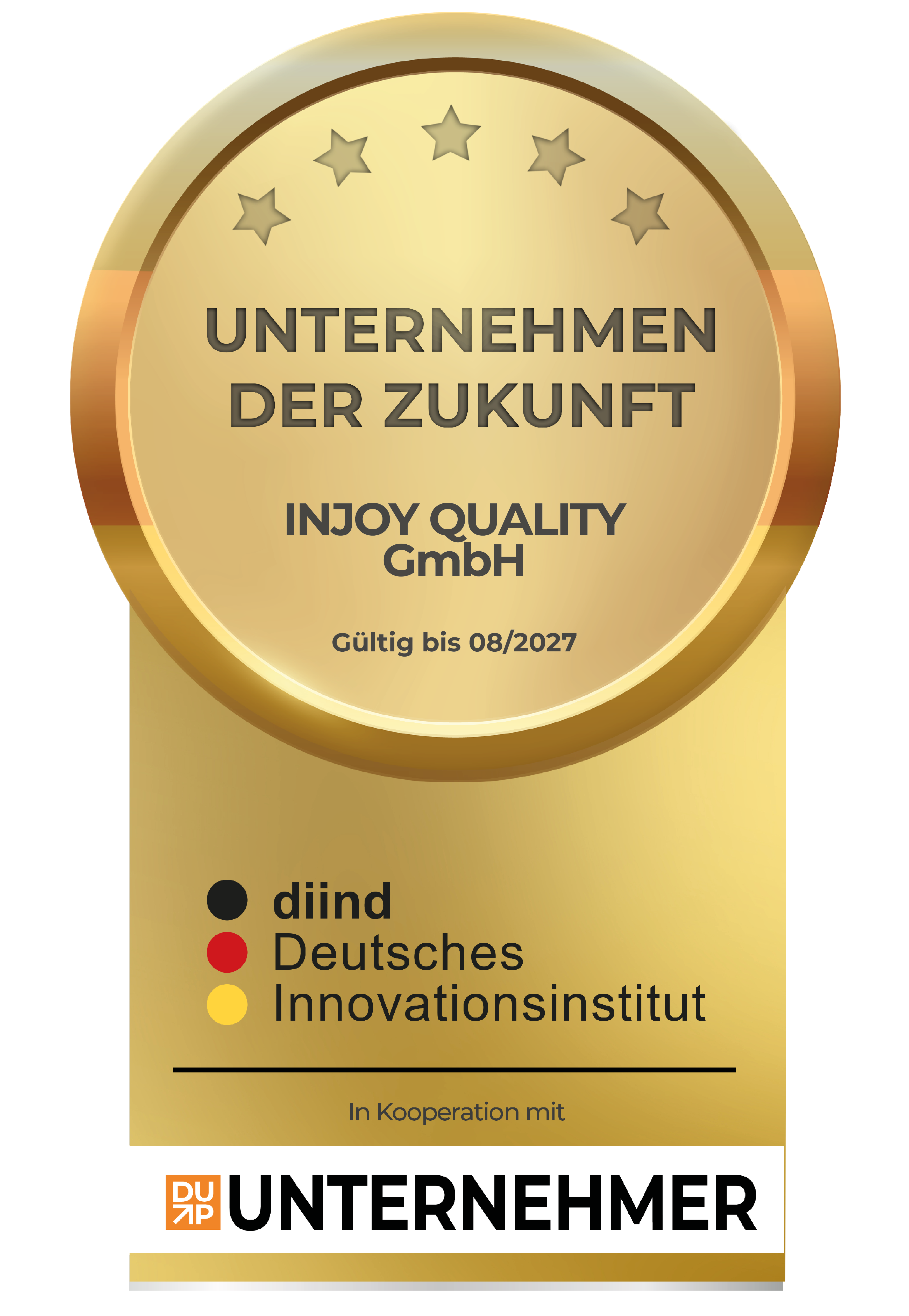 Unternehmen der Zukunft - diind Deutsches Innovationsinstitut & DUP Unternehmer