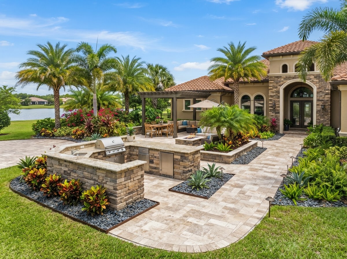 Hardscape design and installation in Fruitland Park