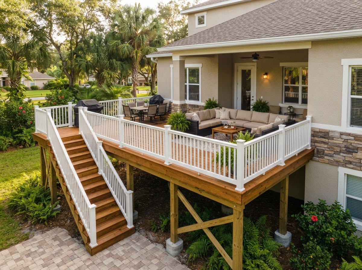 Deck building and replacement near Fruitland Park