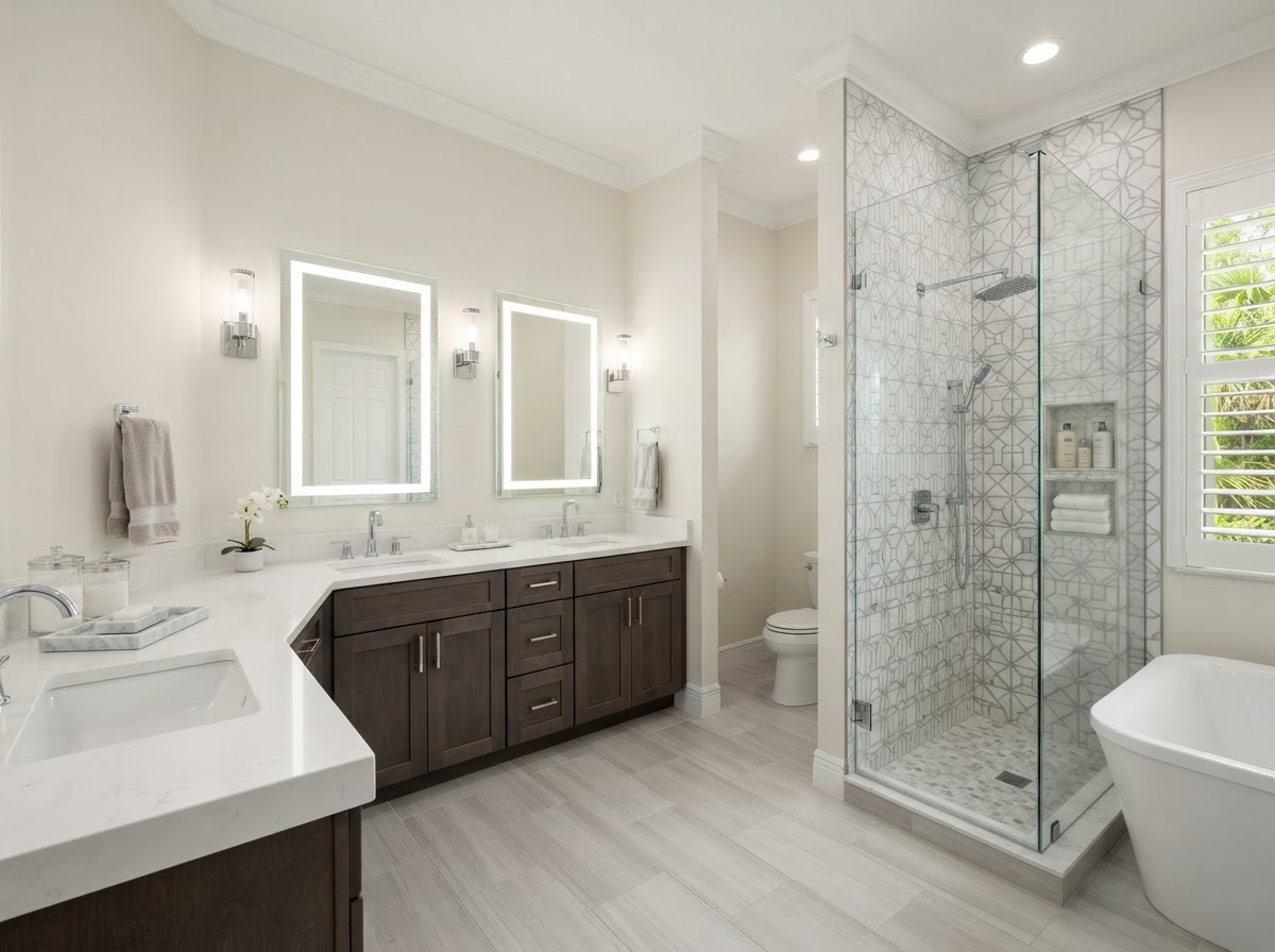 Bathroom remodeling near Fruitland Park, Florida