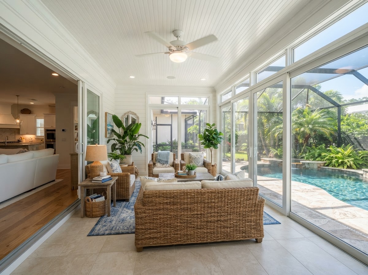 Sunroom and lanai remodeling near Fruitland Park