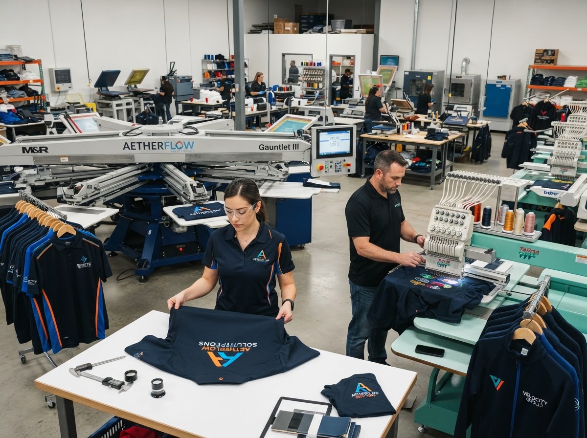 Inside DAD Printing House Modern Production Facility