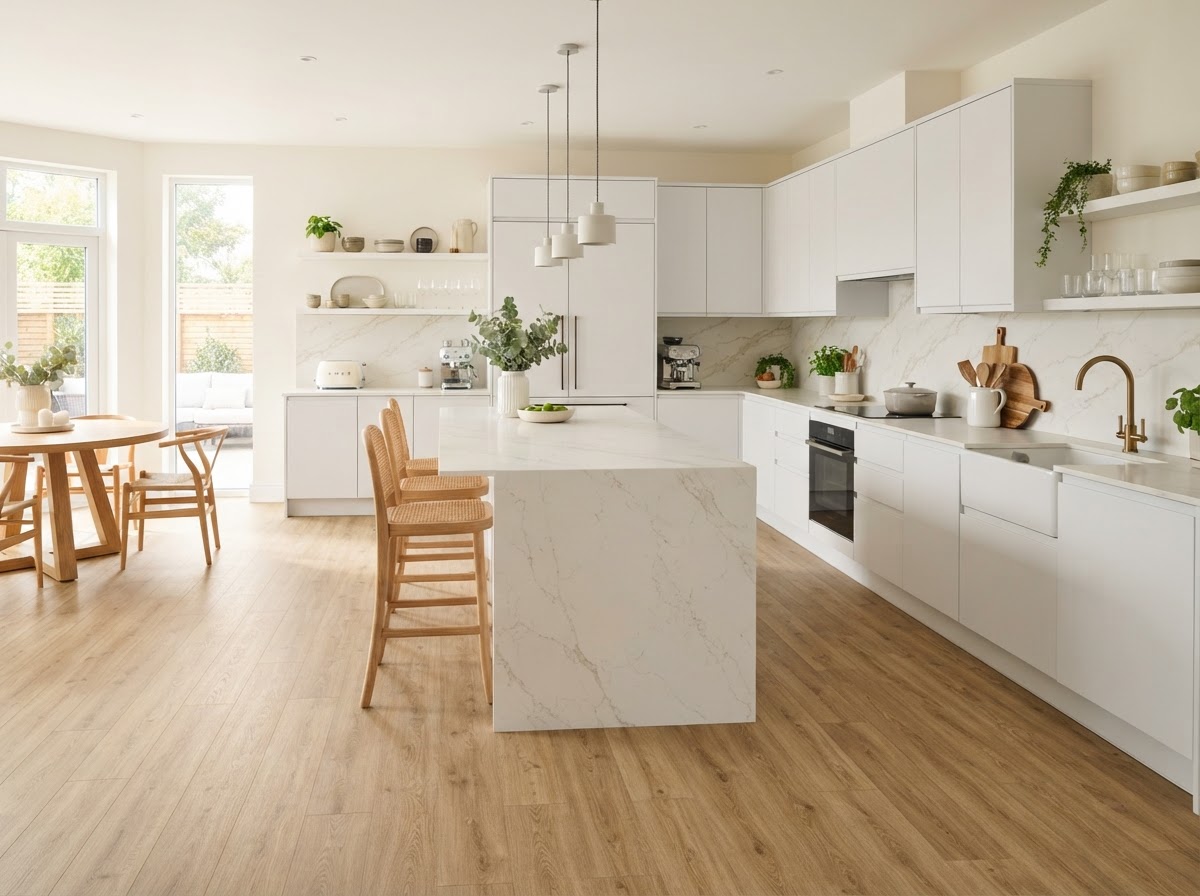LVT / Vinyl supplied and installed by Knowsley Carpets & Flooring