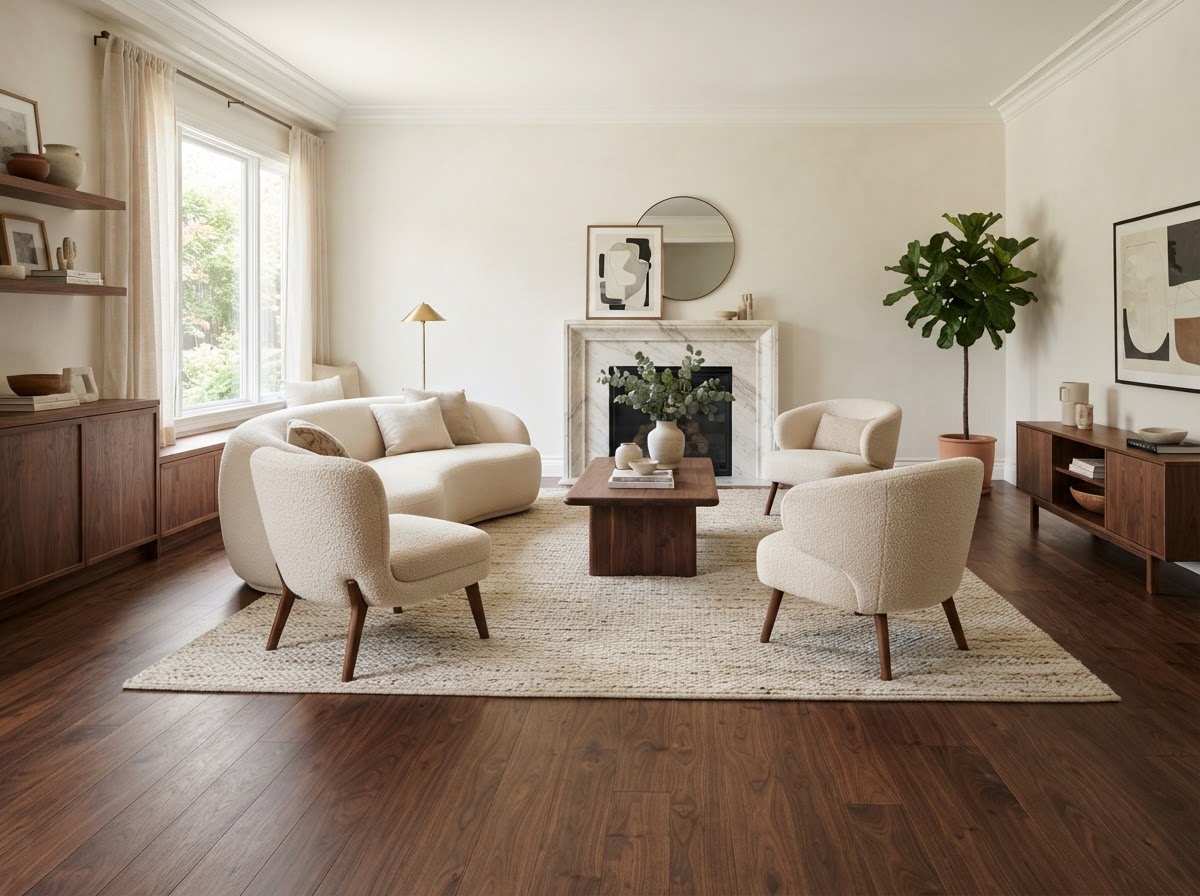 Hardwood supplied and installed by Knowsley Carpets & Flooring