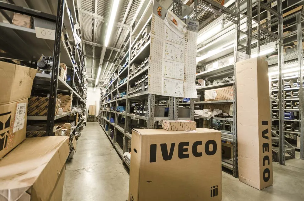 IVECO Original-Ersatzteillager für schnelle Reparaturen bei Maisel in Creußen