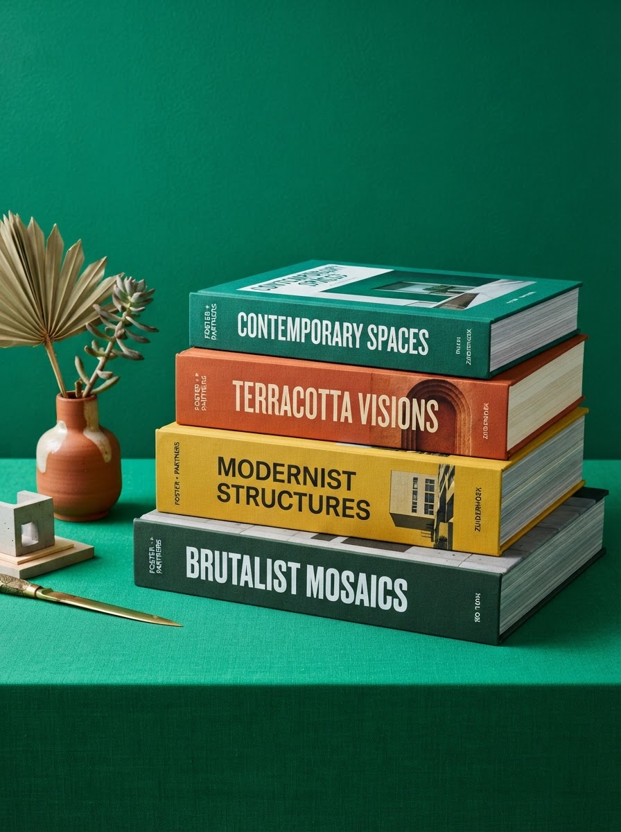 Architectural Book Stack