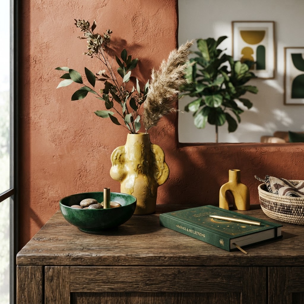 Sculptural Vase Trio
