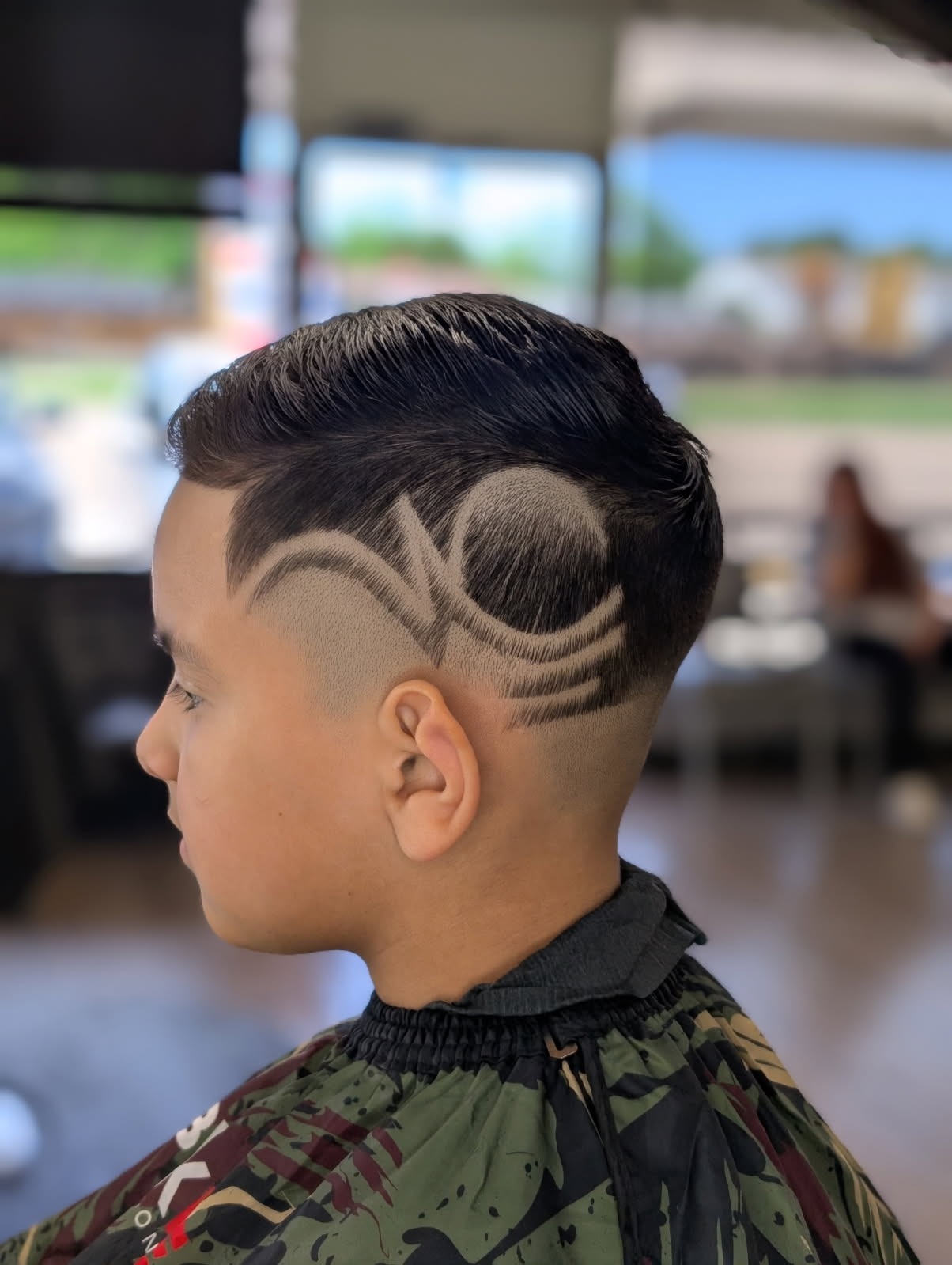 Custom Freestyle Hair Art & Skin Fade