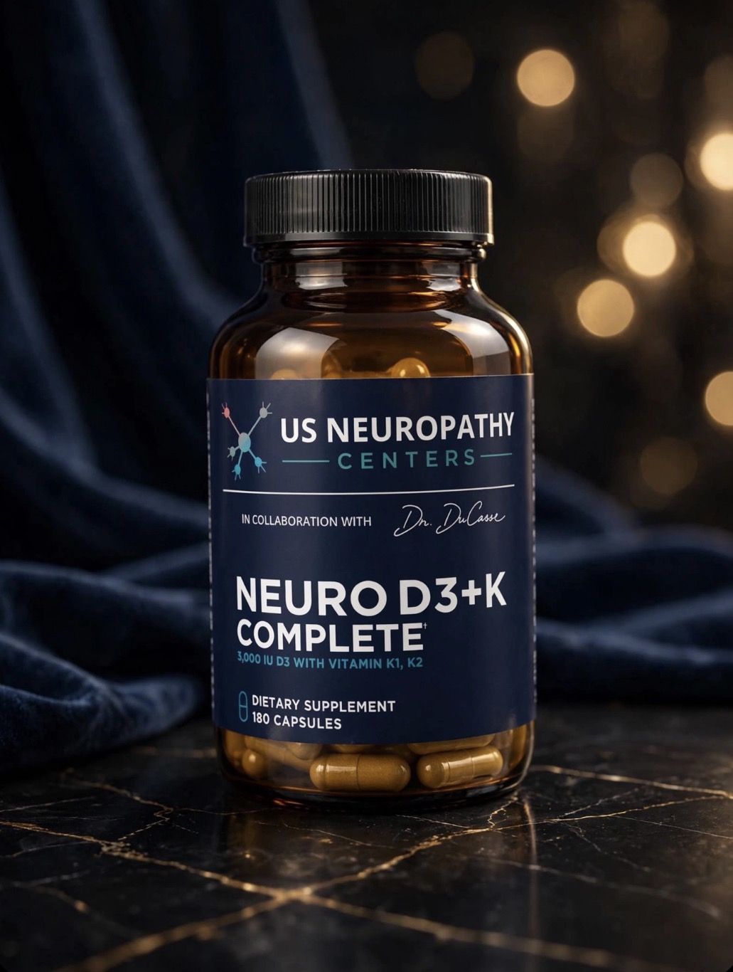 Neuro D3 + K Complete supplement bottle