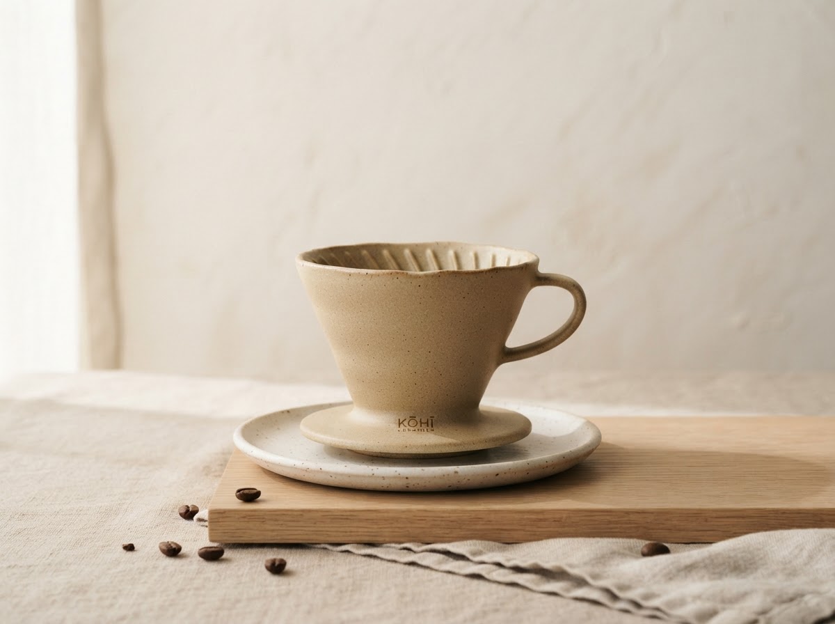 Phễu pha gốm matte