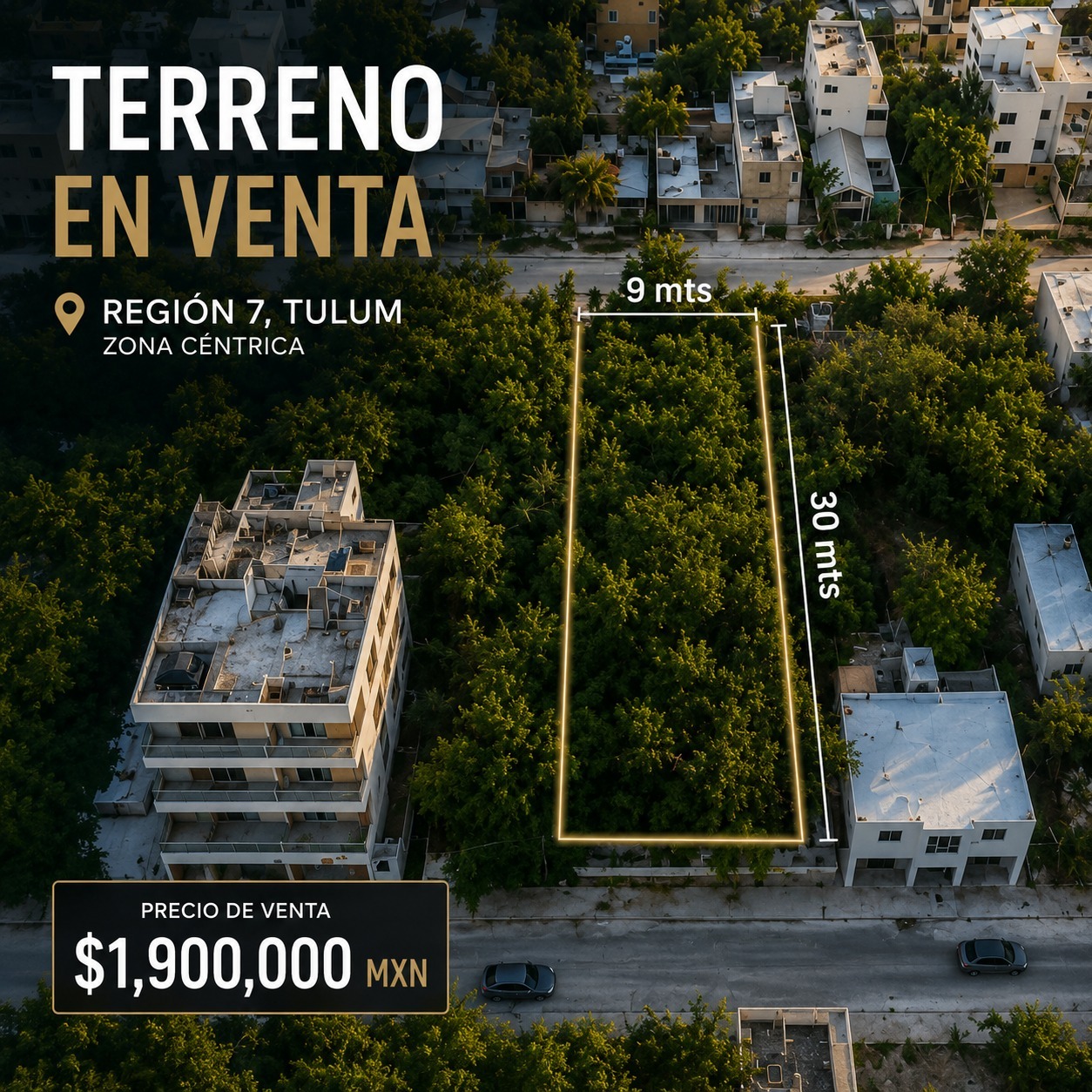 Terreno Doble Calle — Región 07