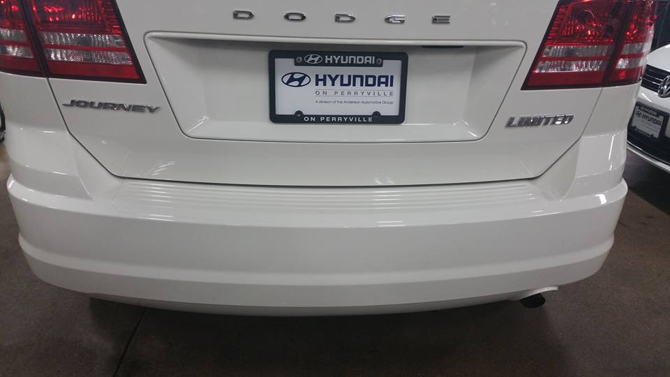 Rear Bumper Paint Restoration After Repair