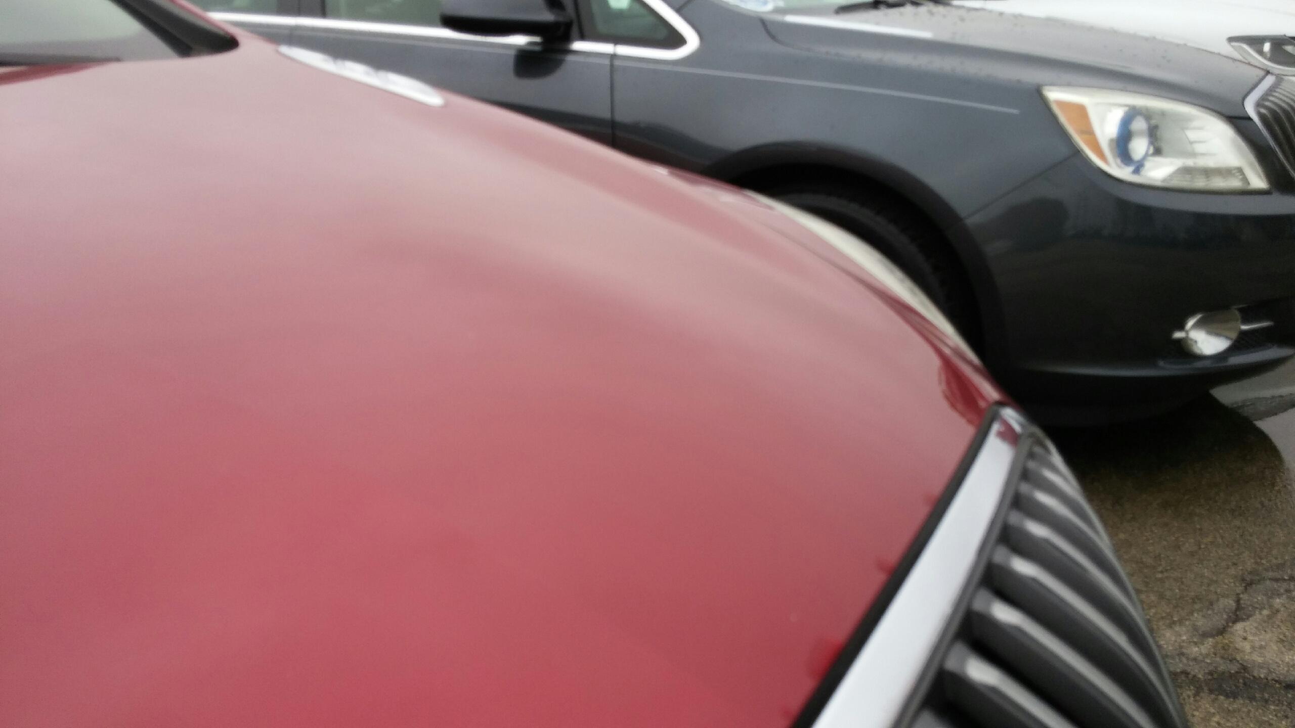 Hood Crease Paintless Dent Repair After Repair