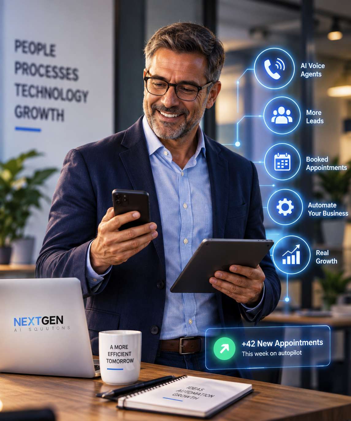 NextGen AI business consulting, automation systems and growth solutions