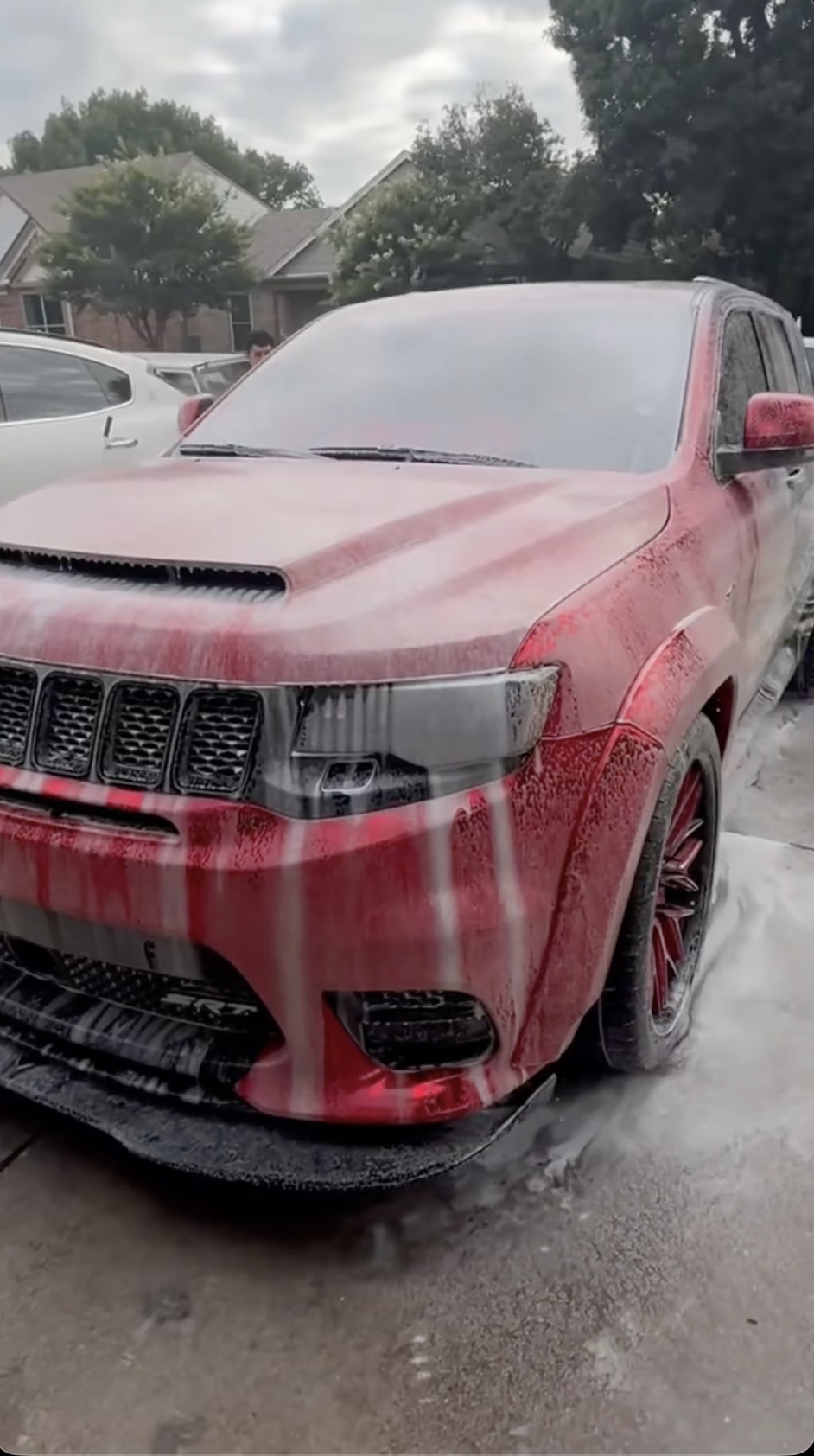 Foam Cannon Soap Bath & Satin Trim Care - Jeep Grand Cherokee SRT Trackhawk