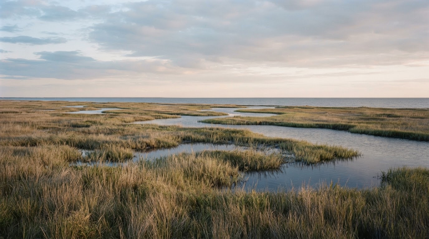 Subtle coastal Mississippi Gulf Coast landscape representing the communities Coast Life & Finance serves