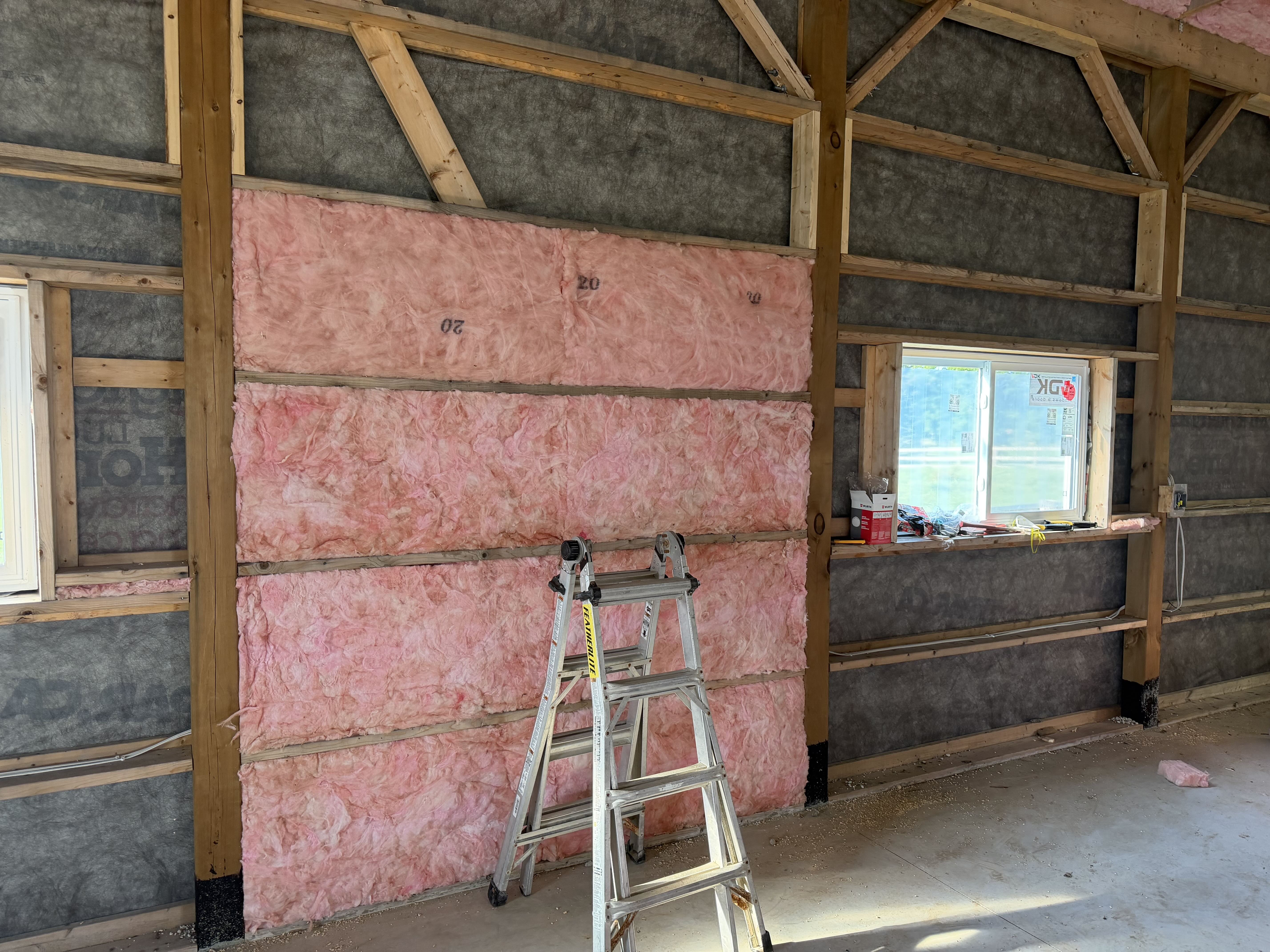 Agricultural Workshop Cavity & Batt Insulation