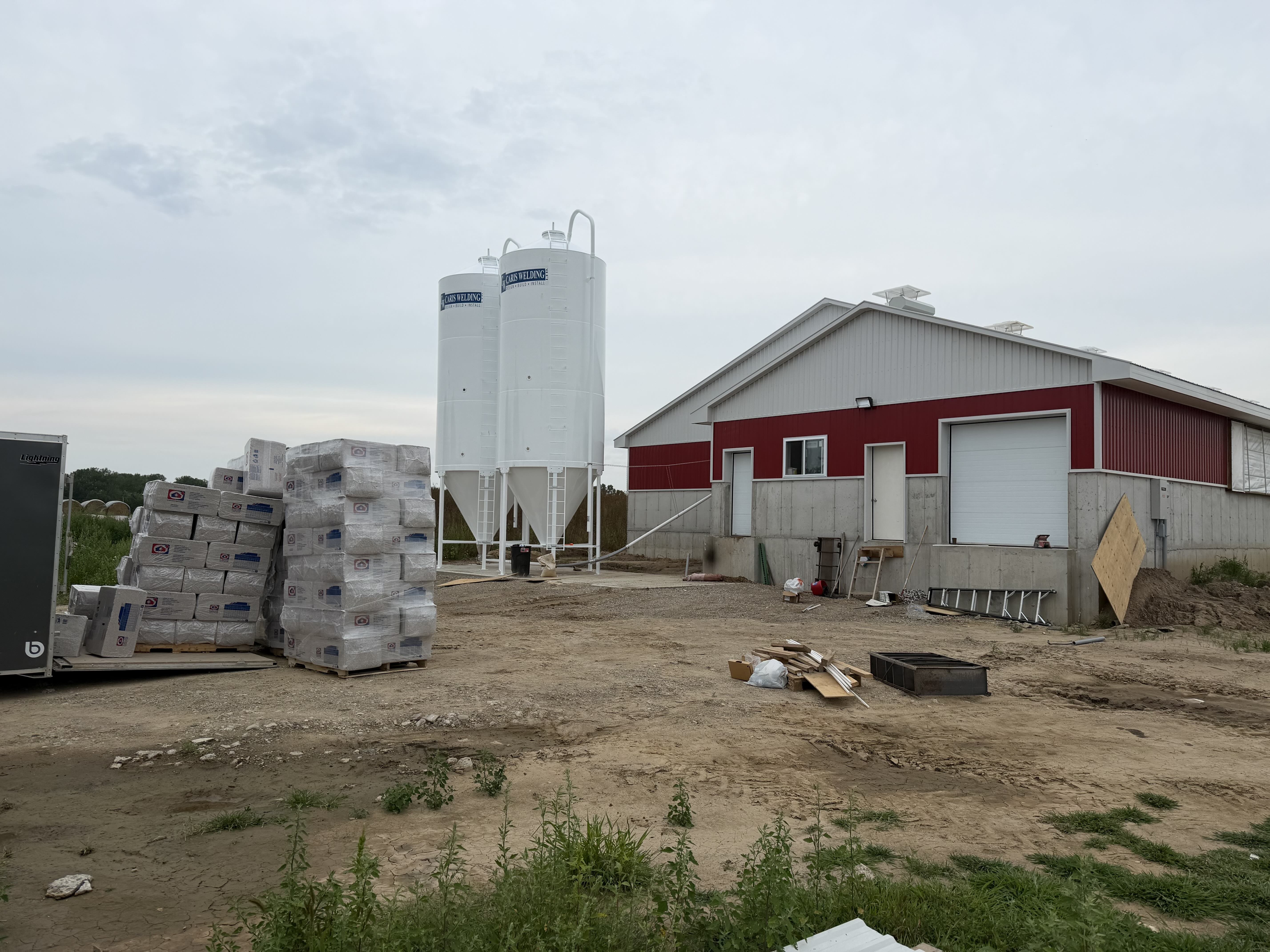 Agricultural Insulation at active farm building