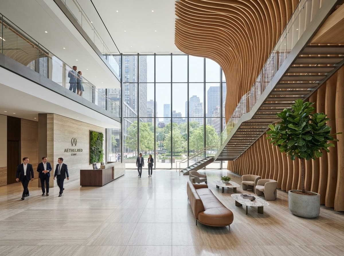 Edificio corporativo de oficinas boutique en Polanco CDMX con arquitectura contemporánea para arrendamiento institucional