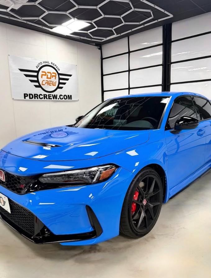 Honda Civic Type R front finish and detail