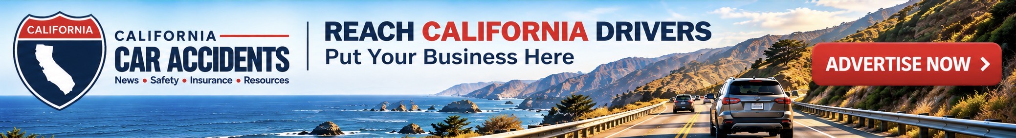 Reach California Drivers — Put Your Business Here — Advertise Now (728 × 90)