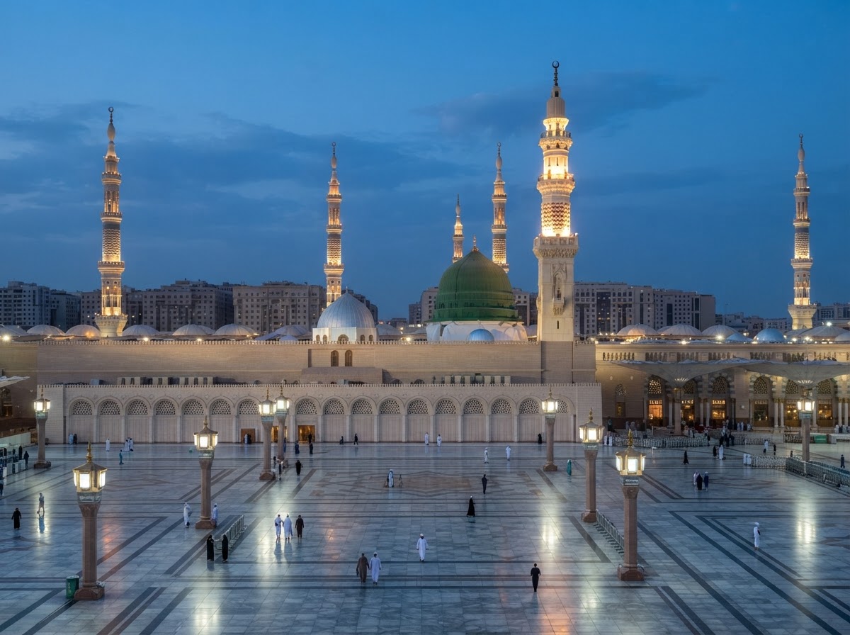 Masjid an-Nabawi in Madinah — a key part of every Hajj and Umrah journey