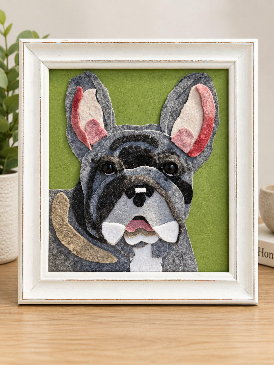 Framed Felt Pet Portrait