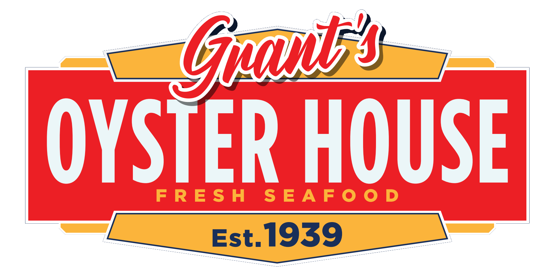 Grant's Oyster House Est. 1939 Logo