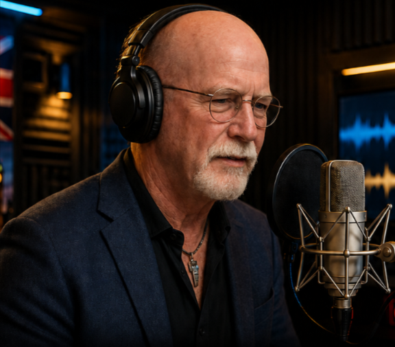 Brian, professional voice actor — Authoritative & Professional