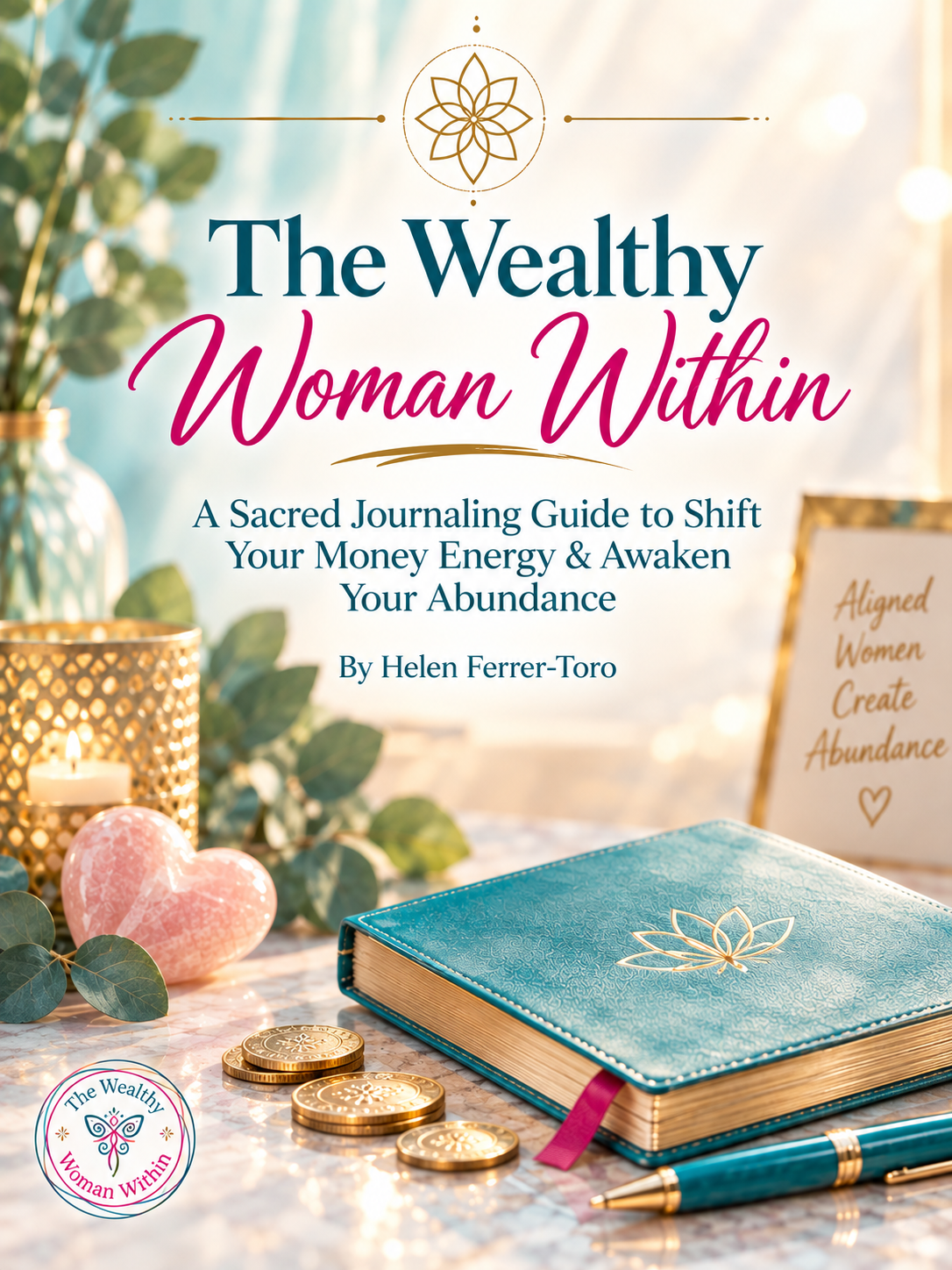 The Wealthy Woman Within - Sacred Journaling Guide by Helen Ferrer-Toro