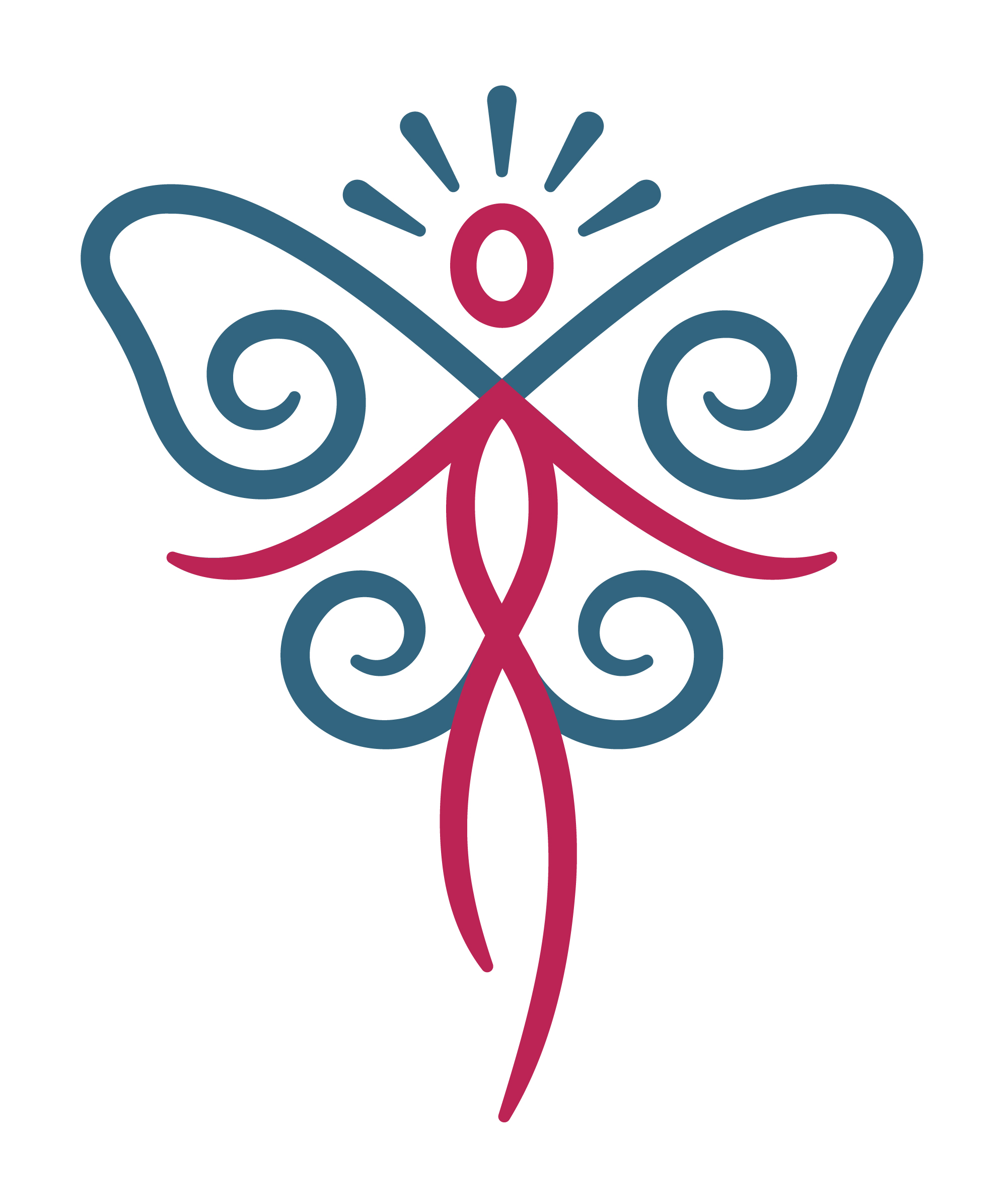 The Wealthy Woman Within - Sacred Butterfly Icon