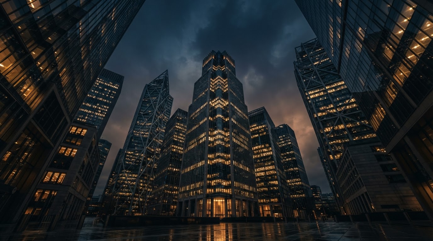Modern financial district skyline — institutional capital markets architecture in the Greater Toronto Area