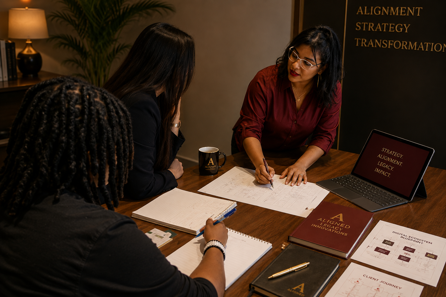 Janice Ihechukwu at work as a strategist