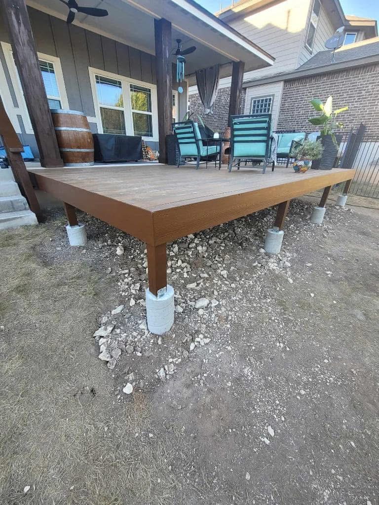 Back Deck After