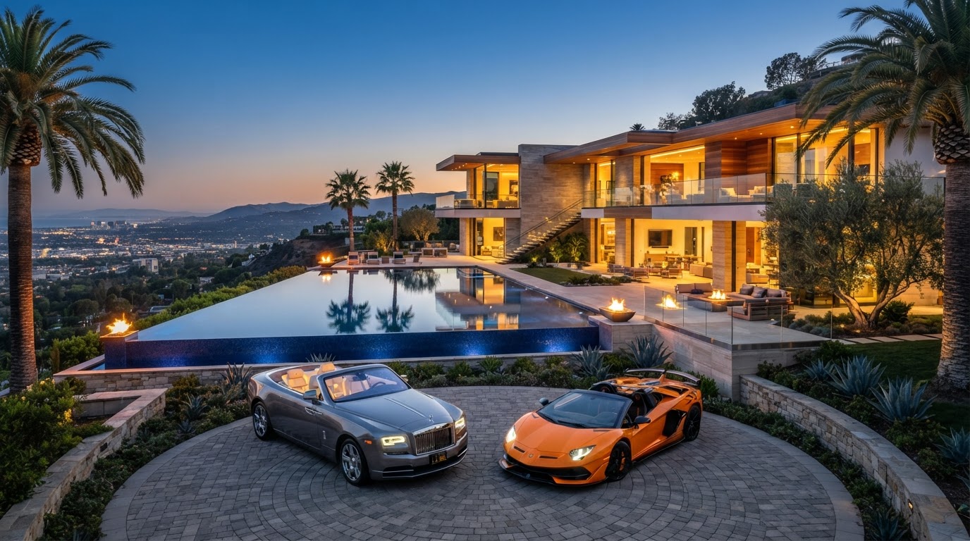 Blowketing House USA — Bel Air, Los Angeles