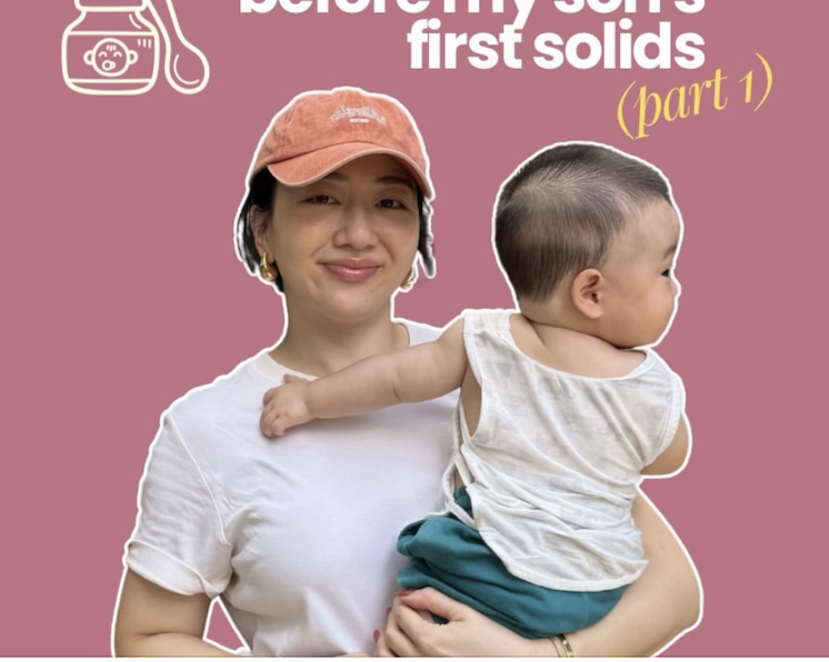 Jia holding baby Kai