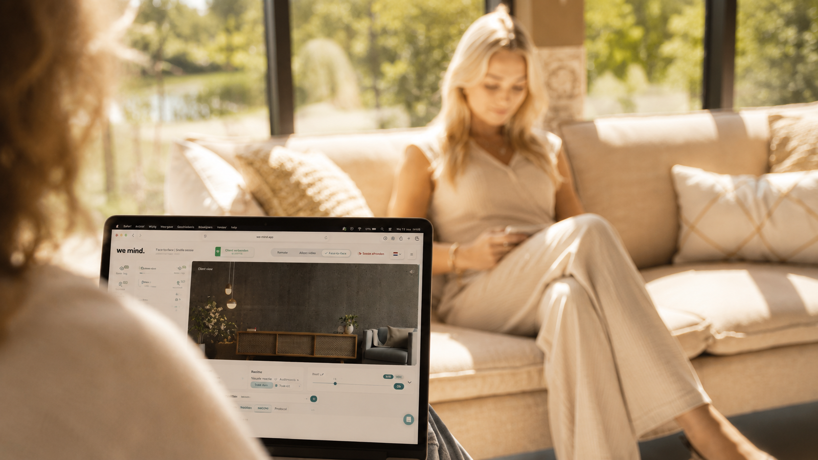 AI in Trauma Therapy masterclass video preview with therapist and client