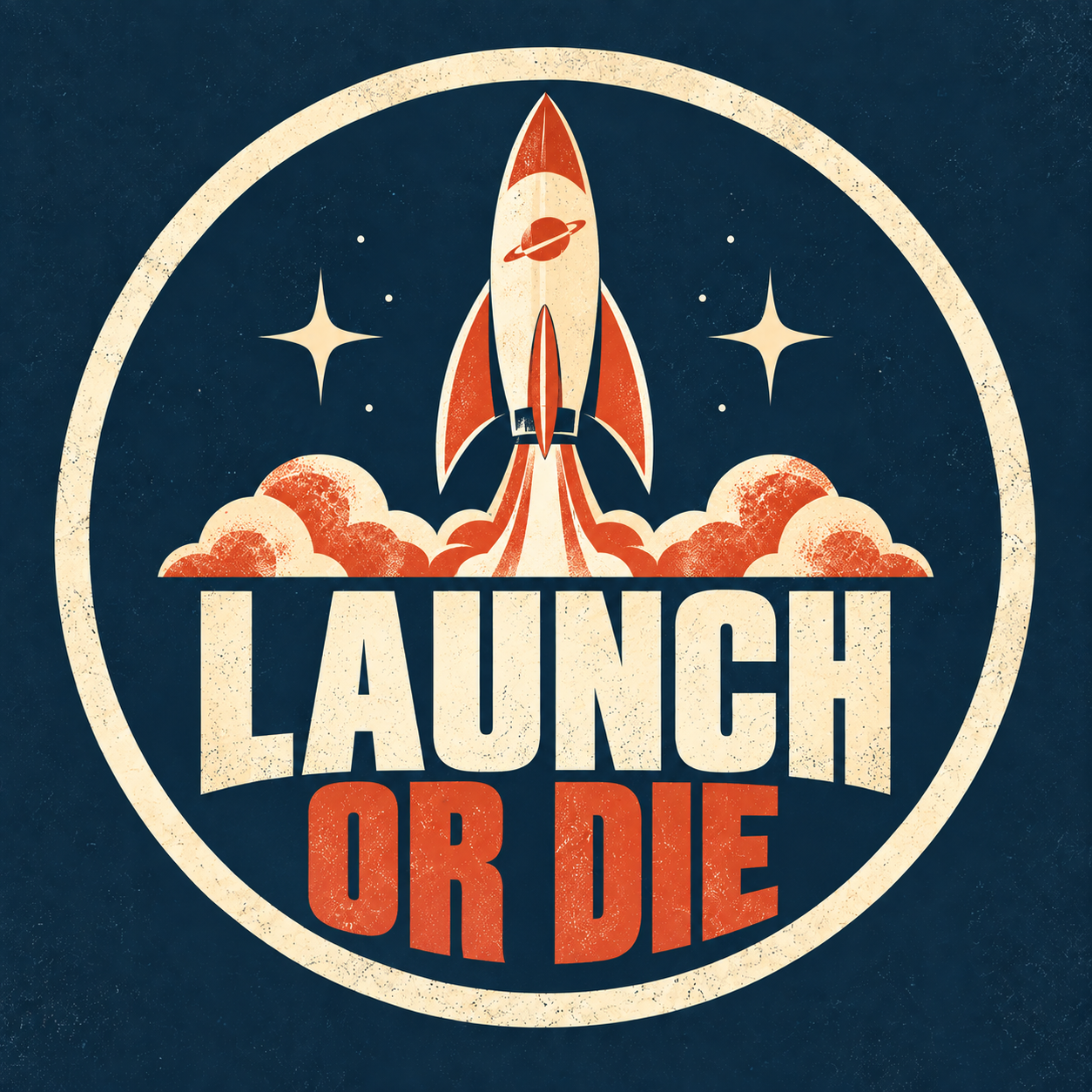 Launch Or Die emblem