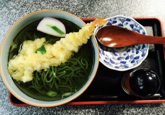 Udon de té verde