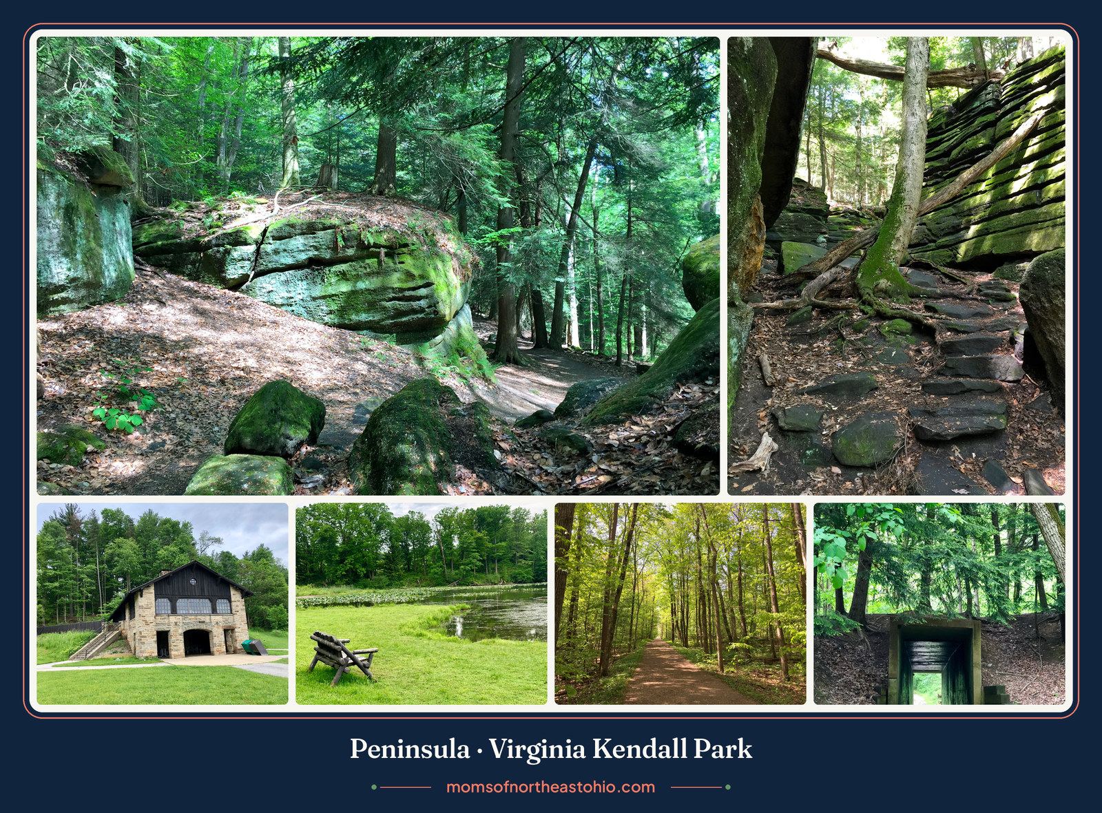 Virginia Kendall Park · The Ledges & Lake