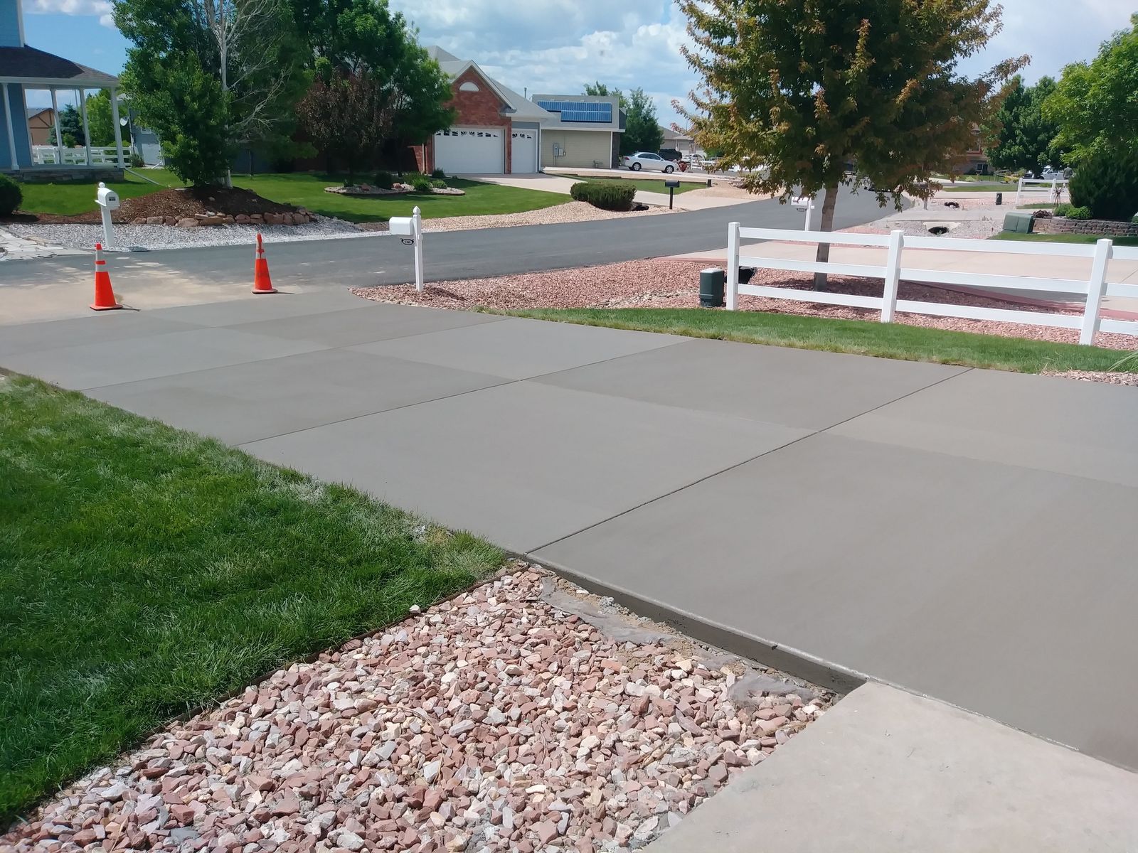 Precision Commercial & Residential Street Approach Pavement in Carrollton TX by Happy's Concrete