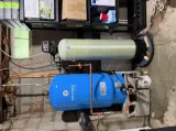 Well pressure tank and treatment tank installation — Sunrise Pump & Well Water Service