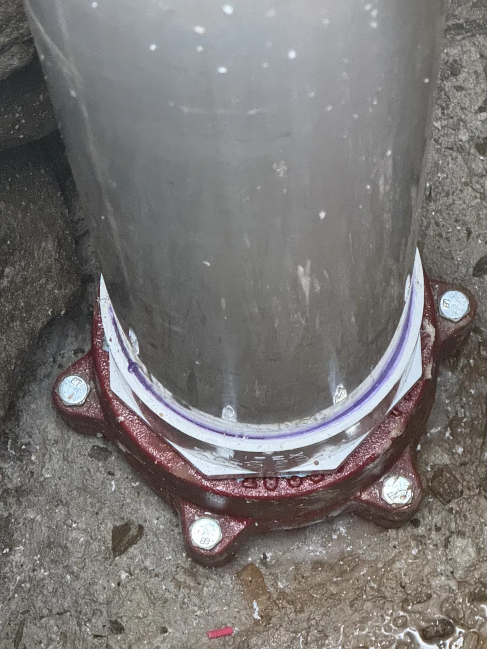 New pressure switch, gauge and brass fittings on a relocated well tank — Sunrise Pump & Well Water Service