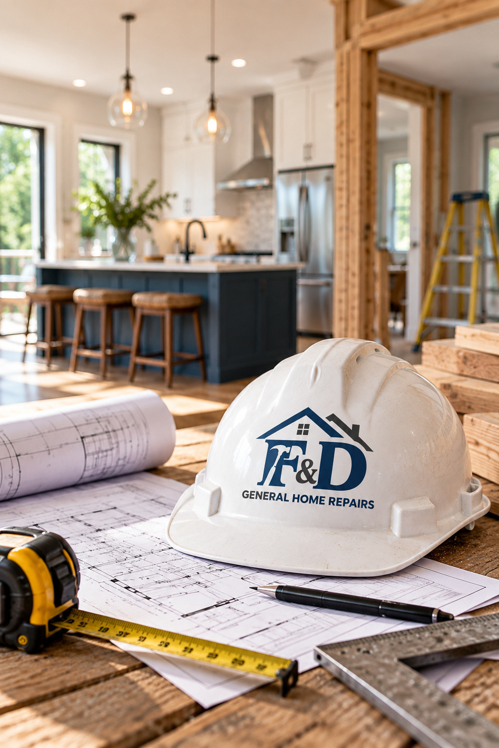 F&D General Home Repairs - On-site craftsmanship, blueprints, and quality remodeling in Schenectady, NY