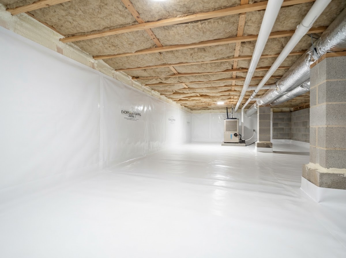 crawl space encapsulation service in Sanford NC