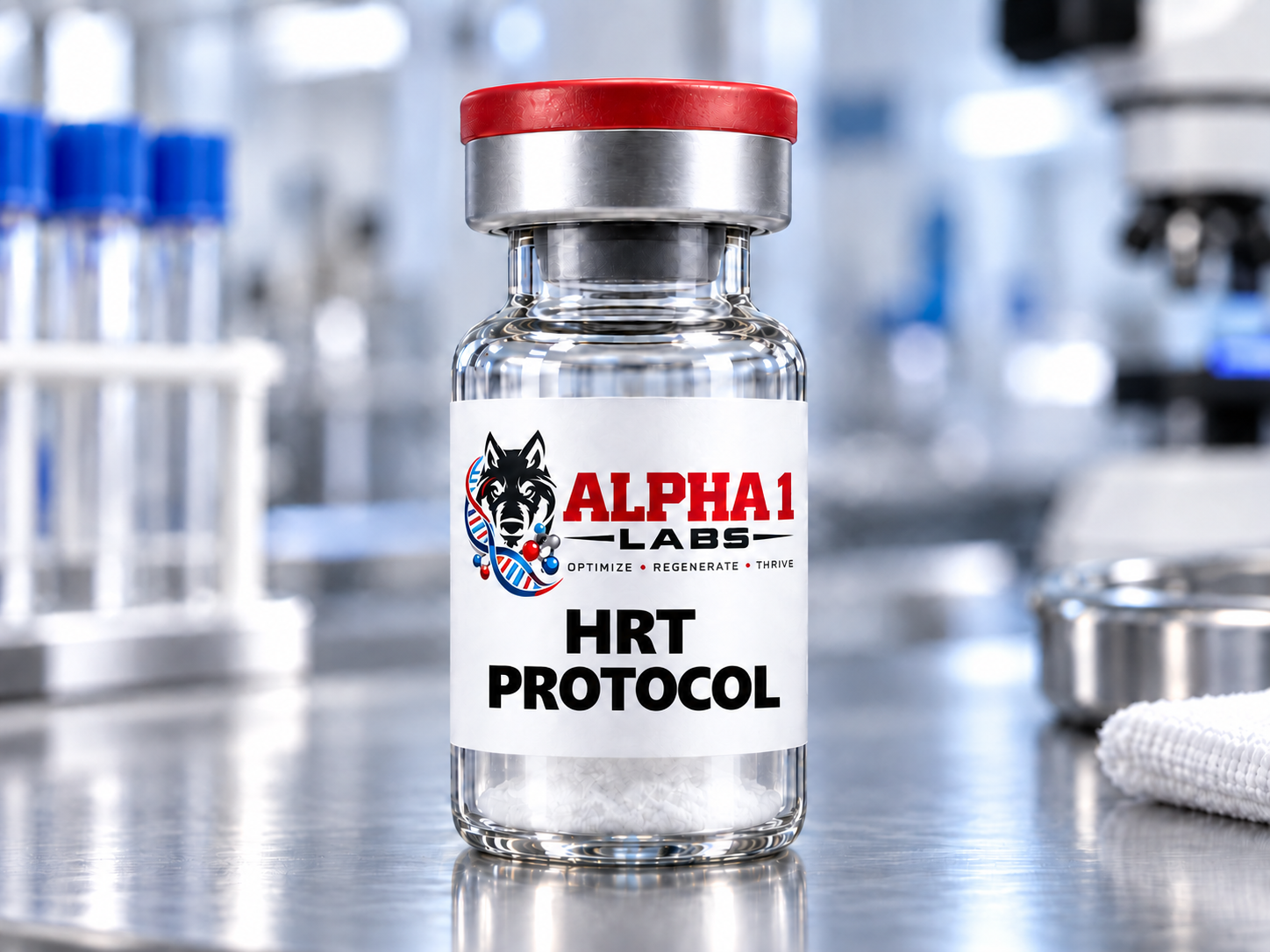 Alpha 1 Labs HRT Protocol Clinical Vial