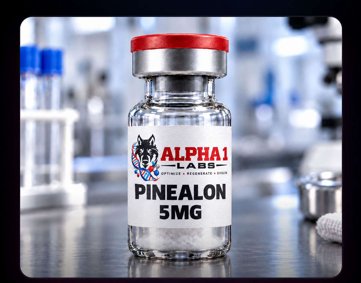 Alpha 1 Labs PINEALON 5MG Clinical Vial